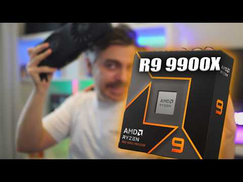 ⚡Канал SaddyTech опубликовал первый обзор AMD Ryzen 9 9900X — в