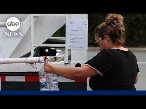Over 180,000 Puerto Rican households face water shut-offs amid critical drought