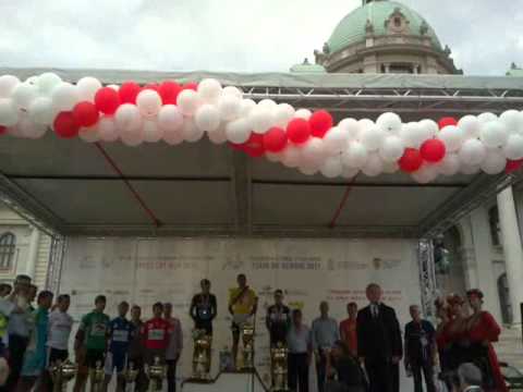 Kroz Srbiju 2011 Final Podium