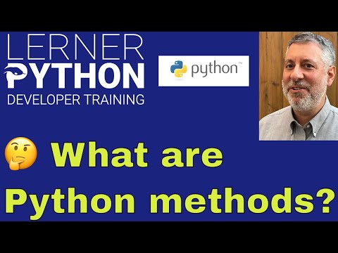 Python For Non Programmers Lesson 5 Methods