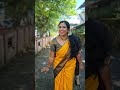 Lovely South Indian Saree Aunty Aunty Bhabi Wife Saree Southindian Mallu Yellow Aunt Mature