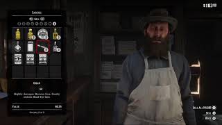 Red Dead Redemption 2 How To Sell Items