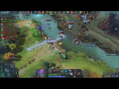 TI 8 - Mineski vs VP Last Teamfight [ 9 Buybacks ]