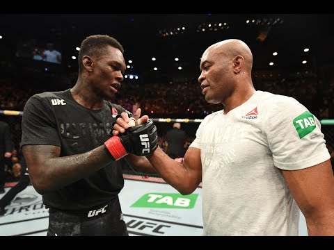 UFC 234: Entrevista no octógono com Anderson Silva e Israel Adesanya