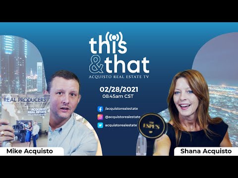 TNT Live | 02/28/22 | Mike Acquisto & Shana Acquisto | Real Estate Talk Show