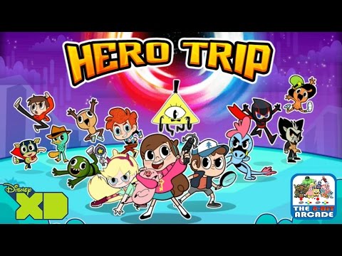 Disney XD Hero Trip - All of the Disney XD Universes Have Collided (iPad Gameplay) Video