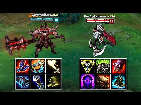 MORDEKAISER vs DARIUS FULL BUILD FIGHTS & Best Moments!