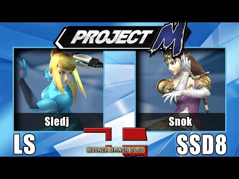 Sooner Smash Dojo #8 - Sledj vs Snok - LOSER'S SEMIS