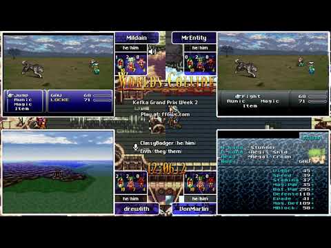 Final Fantasy VI Worlds Collide - Kefka Grand Prix - Week 2, Race 2