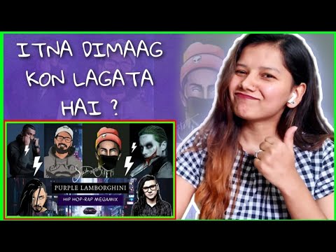 purple lamborghini MEGAMIX - SUSH & YOHAN MASHUP REACTION- DIVINE X EMIWAY X RAFTAAR X EMINEM X KING