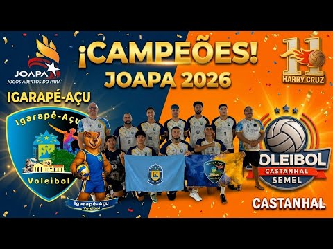 JOAPA 2026 masculino: Igarapé-Açu vs Castanhal (Fase de classificação)