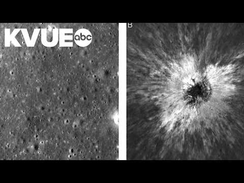 NASA discovers huge, newly-formed crater on the moon