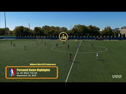 Personal Game Highlights vs. SC Wave 11G GA (2025.09.28)