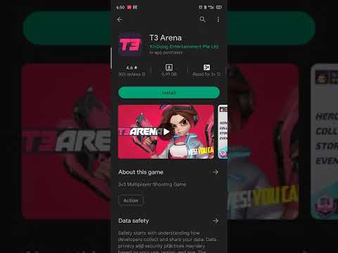 T3 Arena Officially Available In PlayStore..😍/ Best 3v3 Arena Game For Mobile Devices..😍🔥🎮
