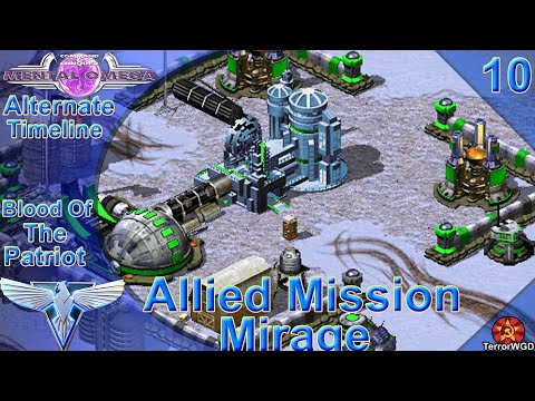 Mental Omega 3.3.4│Red Alert 2 Remake│Allied Mission 10│Mirage