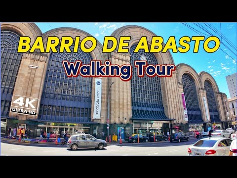 【4K】Descubrí BARRIO de ABASTO - BUENOS AIRES 🇦🇷 | La Casa de CARLOS GARDEL