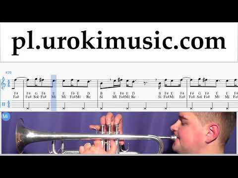 Nauka Gry Na Trąbce DJ Khaled, Justin Bieber - No Brainer Nuty Poradnik um-ih463