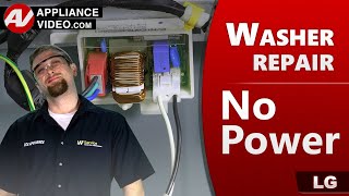 Washer Repair: Has No Power, Noise Filter, Troubleshooting & Diagnostics