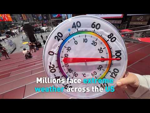 Millions face extreme weather across the US