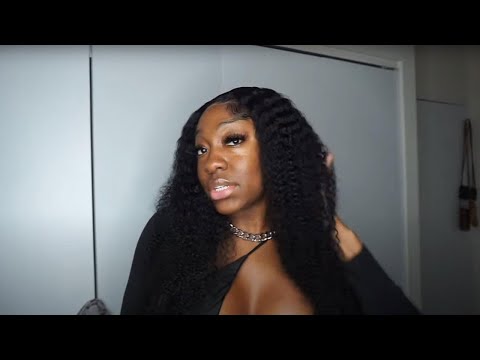 Kinky Curly Hair review install Ft Junoda Wigs