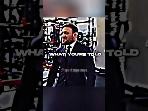 YOU’LL DO WHAT YOUR TOLD 🥶🥶🥶 #ufc #conormcgregor #michaelchandler