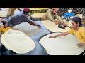 Pakistan S Biggest Manda Roti Street Roll Samosa Patti Rumali Roti Making Street Food Karachi