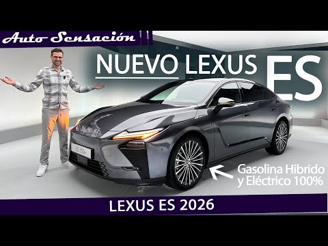 Presentación Lexus ES 2026. Mayor tamaño y cambios sorprendentes .
