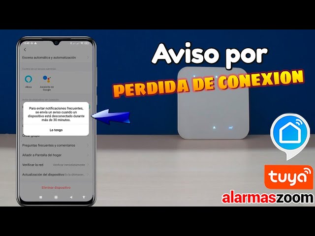 Vídeo relacionado con Dispositivo de detección de movimiento por vibración WiFi con notificación en tiempo real, historial de alarmas por impacto para seguridad del hogar con la aplicación Smart Life