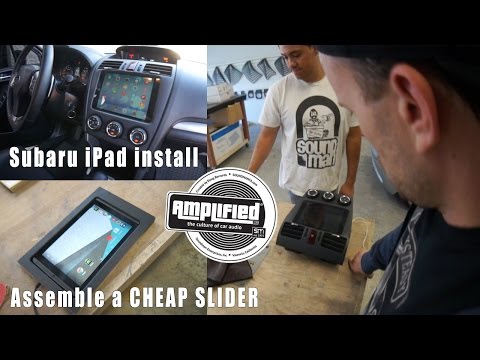 Subaru Forester iPad install, and NEW Android Dash Kits