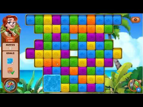 Lost Island Blast Adventure Level 159 - No Boosters