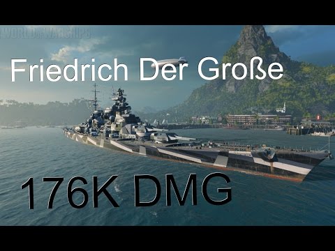 World of Warships - Friedrich der Große - Welcome Friedrich (1st game)