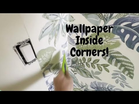 How to Wallpaper an Inside Corner - Spencer Colgan