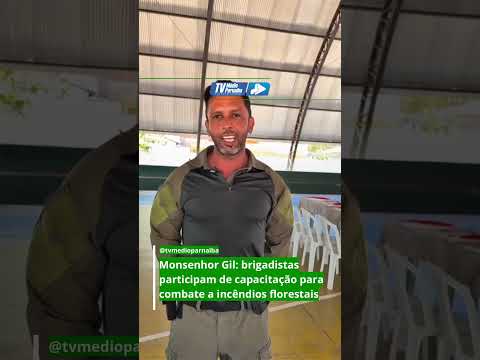Curso para brigadistas contra incêndio em Lagoa do Piauí