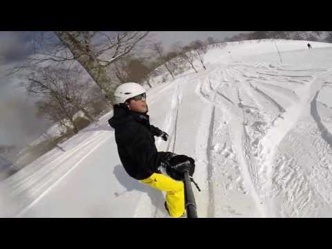 Daniel Snowboarding(Powder&Trees) Nozawa Onsen Japan 2014 GoPro