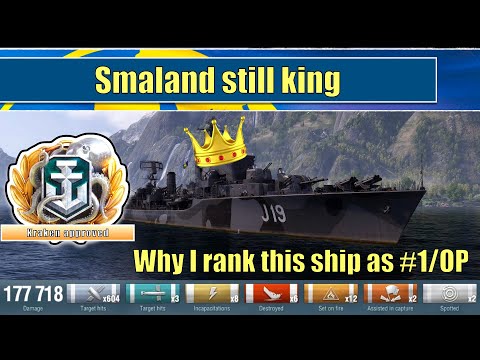 Why Smaland is still King, Debrief with Ripper | #worldofwarships #destroyers #småland #wows