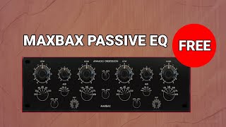 Video thumbnail for MaxBax - FREE Passive EQ By Analog Obsession by Zany Pro