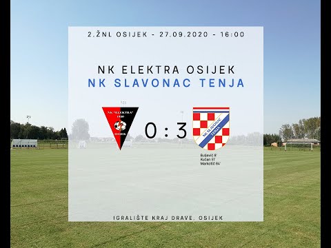 Elektra Osijek - Slavonac Tenja 0:3 (4. kolo, 2. ŽNL Osijek 20/21)