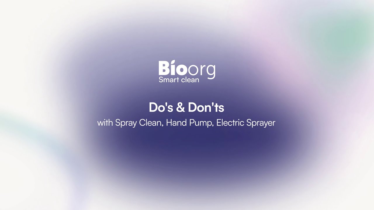 Do's & don'ts when cleaning at home