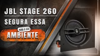 Video thumbnail for CAIXA DE SOM JBL STAGE 260 CSA | JBL STAGE DE EMBUTIR NO FORRO! ACERTARAM NA QUALIDADE? by ELETROHALEN - ÁUDIO E VIDEO