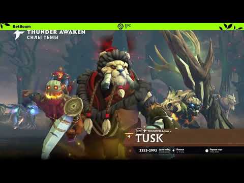 (RU) Thunder Awaken vs Ravens | map 1 | DPC SA 2023 Tour 1: Division I | by @Wayns & @Vanskor