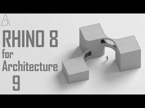 Rhino 8 Architecture 1 Saul Kim Studio