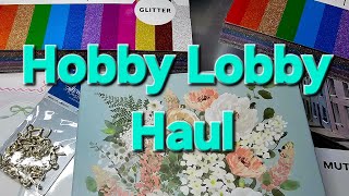 Hobby Lobby Craft Haul | New Items