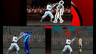 SNES vs Genesis mortal kombat fatalities