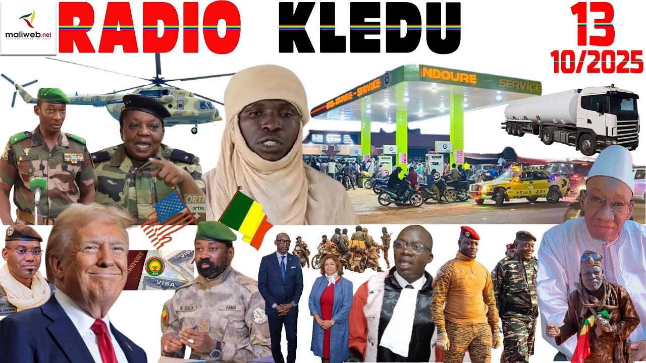 La Revue de Presse de la RADIO KLEDU du 13 octobre 2025