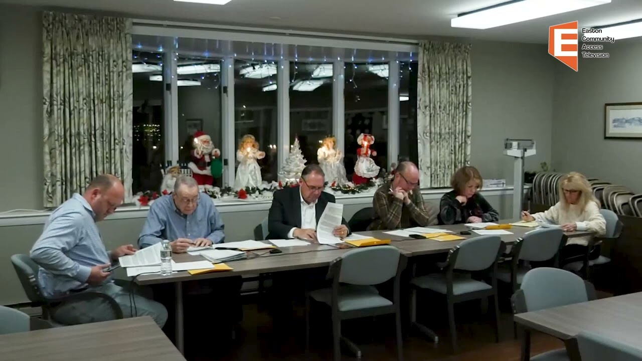 Easton Housing Authority Meeting 12/10/24