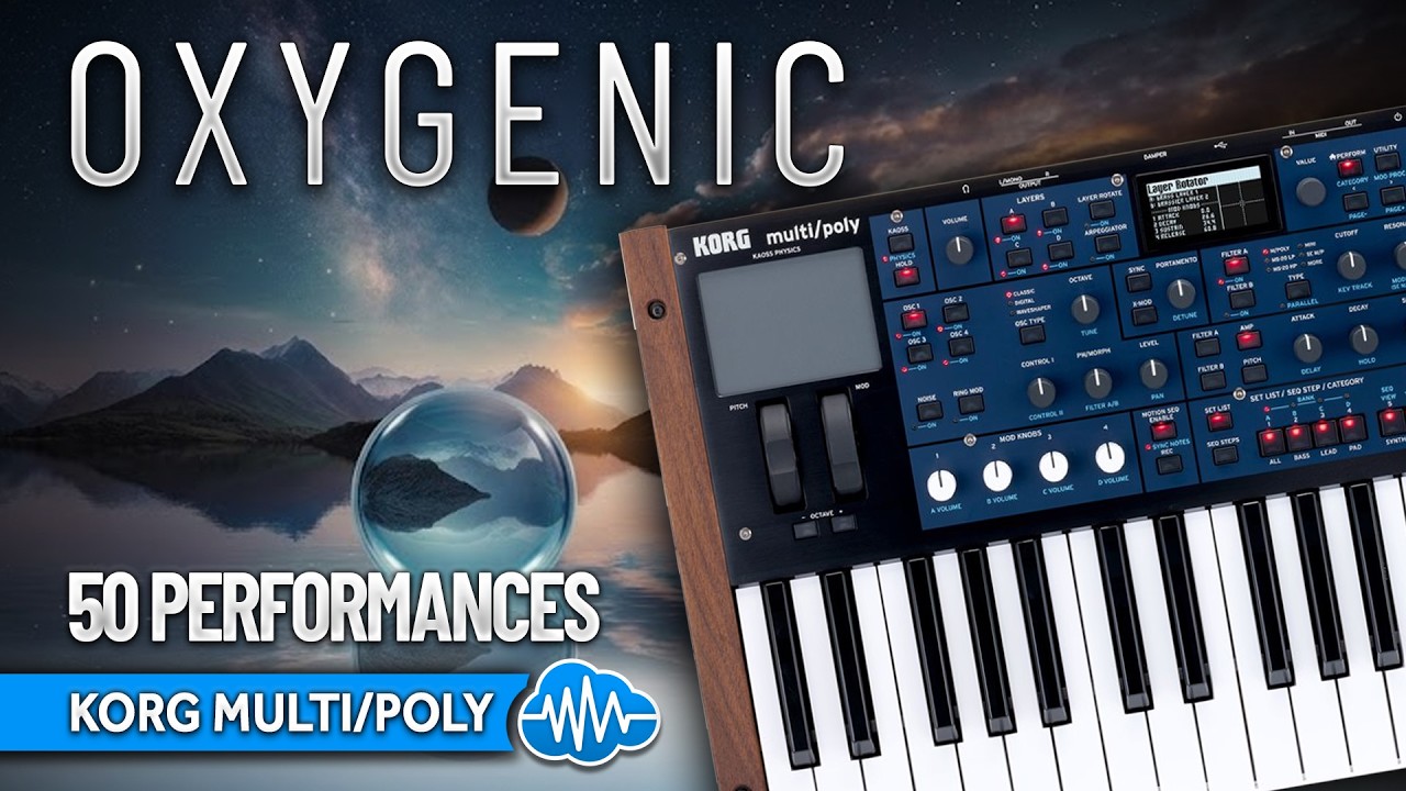 MSD049 - Oxygenic - Korg Multi/Poly ( 50 performances ) - Video Preview 1