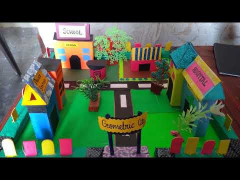 Model of geometric city