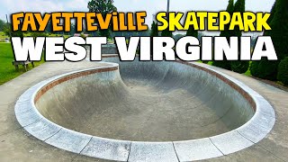 Fayetteville West Virgina Skatepark | West Virginia Skateboarding
