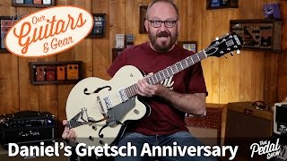 Video thumbnail for That Pedal Show – Our Guitars & Gear: Dan's Gretsch G6118T Anniversary by That Pedal Show