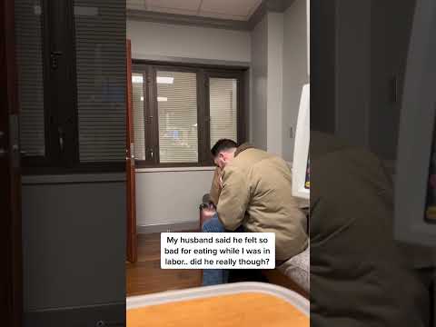 It's a little bit difficult to believe what he said... #couples #pregnancy #shorts